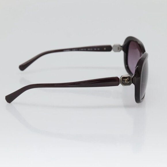 CHANEL Sunglasses Plastic Purple CC Auth - Picture 14 of 15